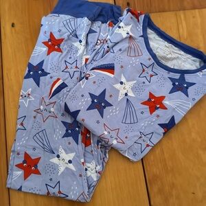 Little sleepies 4th of july 9/10 pjs